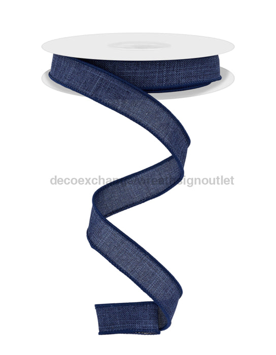 5/8’’X10Yd Royal Burlap Navy Blue RGE177819 Ribbon