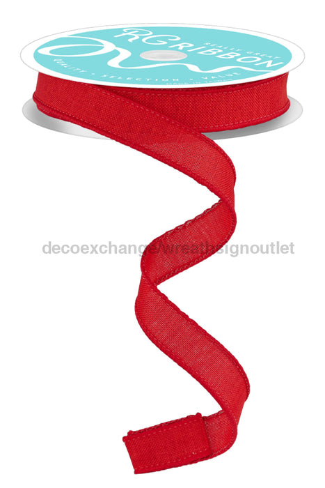 5/8’’X10Yd Royal Burlap Red RGE177824 Ribbon