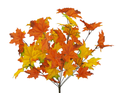 Satin Maple - 11 Stems 18" 50844RDOR - DecoExchange®