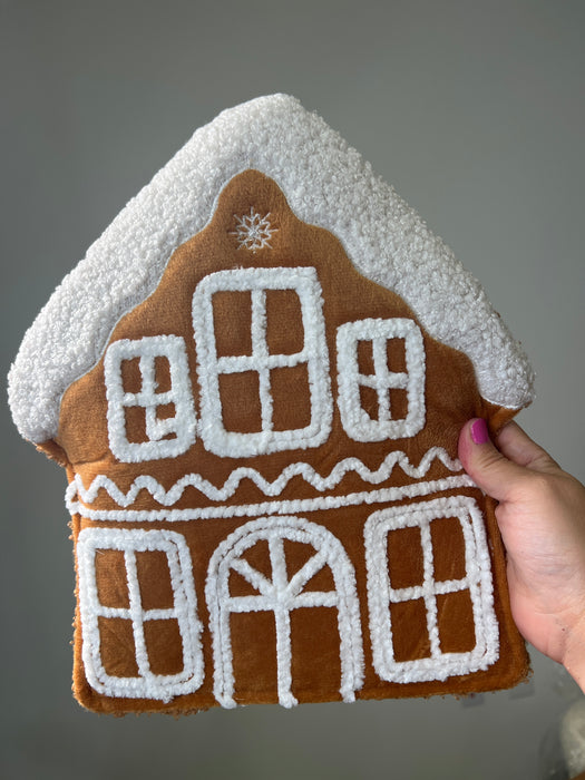 Plush Gingerbread House H12Xw11Xd2 86364BNWT - DecoExchange®