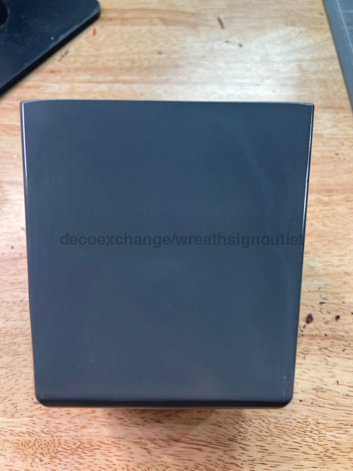 5X5 Cube Planter Dark Gray P9110Dg Container