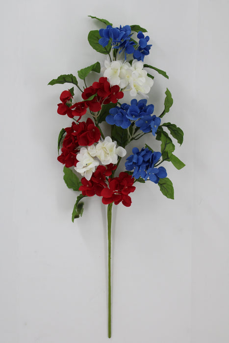24" Patriotic Hydrangea 65574