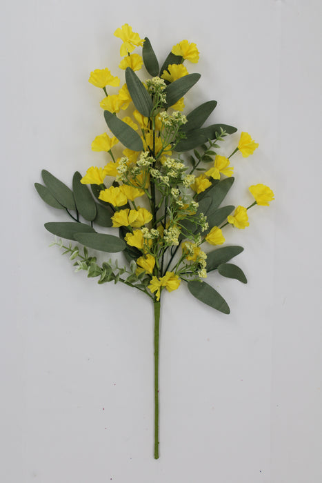 24" Baby Breath Mixed Bush 65576-YEL