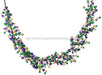 6'L Round Mixed Glitter Ball Garland Mardi Gras HG4031 - DecoExchange