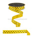 7/8’’X10Yd Small Polka Dot/Fused Yellow/Black LX304529 Ribbon