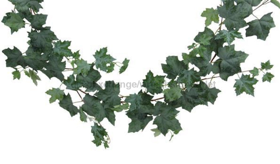 71L Maple Leaf Garland Green/White Fg6109 Base