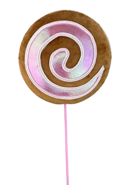 Gingerbread Lollipop Spray H22Xdia6.5 86444BNPK - DecoExchange®