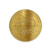8’Dia Glttr Mardi Gras Crown Coin Sign Gold Md1033