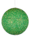 8’’Dia Iridescent V Cut Foil Glitter Ball Mint Green Xj5622Ax Ornament