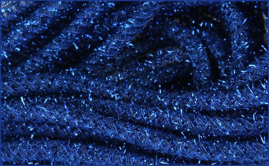 8Mmx20Yd Tinsel Tubing Royal Blue RE354125 Tubing