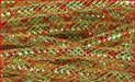 8Mmx30Yd Deco Flex Tubing Red/Lime Green/Gold RE3026K8 - DecoExchange