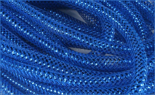 8Mmx30Yd Deco Flex Tubing Royal Blue/Royalblue Foil RE300459 Tubing