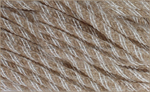 8Mmx30Yd Faux Jute Flex Tubing Natural/Cream RE3666W1 Tubing