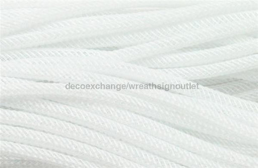 8Mmx30Yd Faux Jute Flex Tubing White Re366527