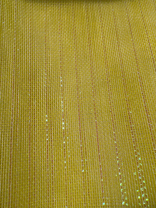 20"L X 10.5"W Fine Weave Irid Foil Sheet 18Ea/Bg; Irid Pstl Ylw/Wh RF2691C9 - DecoExchange®