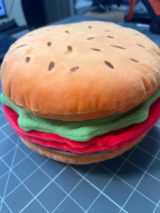 Plush Burger H5Xdia8 63696BURGER - DecoExchange®