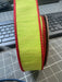 1.5" X 10Yds Slub Dupion Metallic Red Back, Lime Green 05-1958 - DecoExchange®