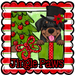Rottweiler Wreath Sign, Jingle Paws Dog Sign, 12" Wreath Sign, DCO-W-00138