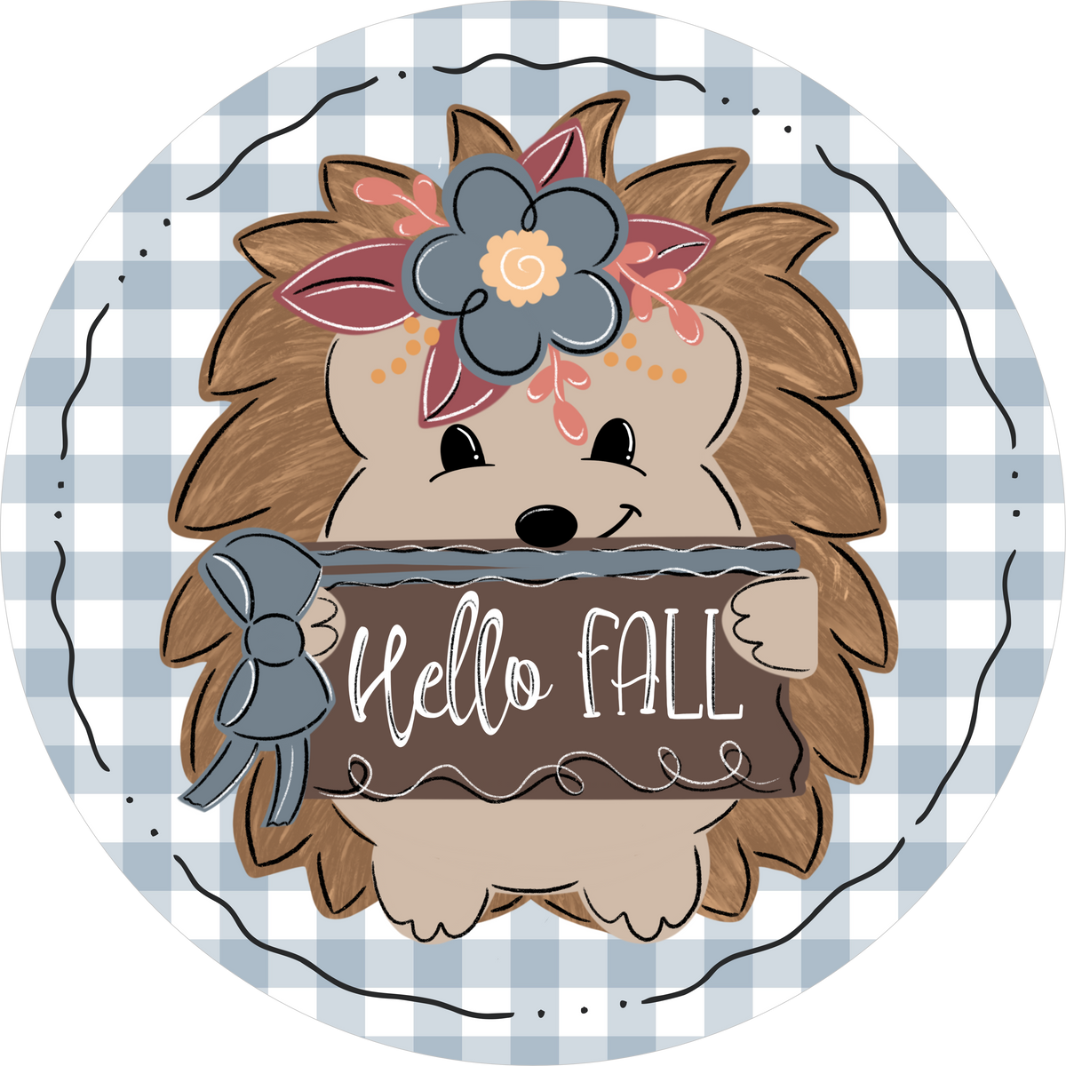 Fall Sign, Hello Fall, DECOE-5322-DH, 18