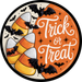 Halloween Sign, Candy Corn Sign, DECOE-5334-D, Sign For Wreath, 10" Wood Sign