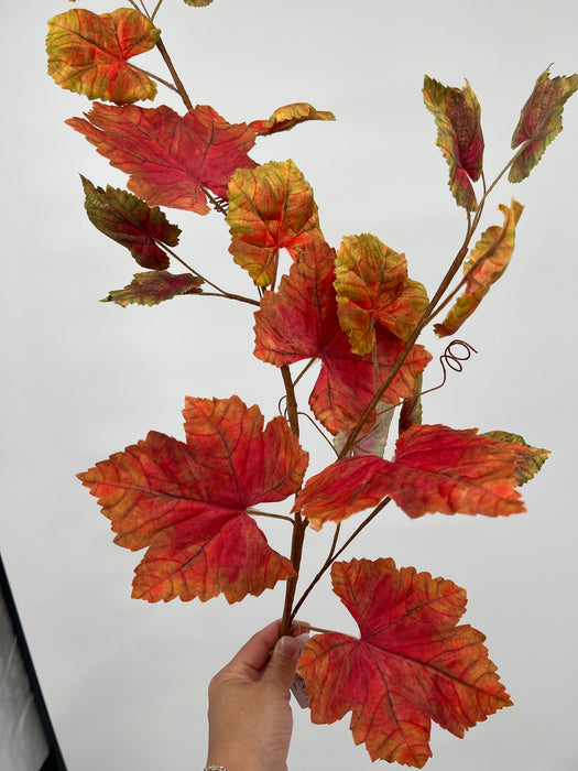 50In Grape Leaf Spray PS2125L-RDYL - DecoExchange®
