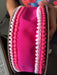3" X 10Yds Dupion Light Pink Dark Pink Pom Pom Trim, Hot Pink 05-1896 - DecoExchange®