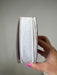 White Velvet 1"X10Y Wired Ribbon 20-4920A - DecoExchange®