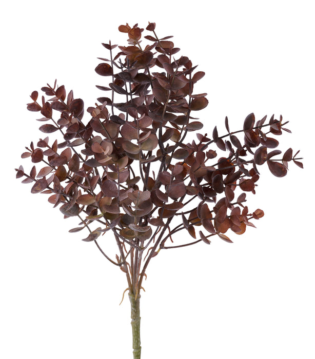 14.5"L Dusty Eucalyptus Bush X5 Mustard/Green FG685030