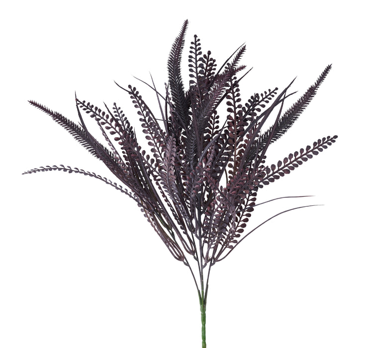 17.5"L Dusty Fern/Spike/Grass Bush X5 Brown FG685104