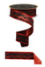 1.5"X10Yd Foil Leaf Garland/Fused Black/Red LX3145CM - DecoExchange®