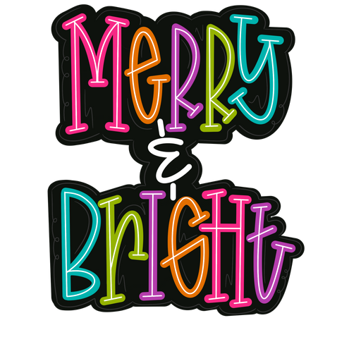 Christmas Door Hanger, Merry and Bright wood sign, MJ-W-0150-DH, 22" Door Hanger - DecoExchange®