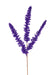18"L V-Cut Foil Glitter Spike Purple MN040923 - DecoExchange®