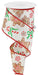 2.5"X10Yd Gingerbread W/Candy Ivory/Red/Emerald/Brown RG0184937 - DecoExchange®