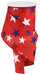4"X10Yd Star On Royal Red/White/Navy Blue RG0192724 - DecoExchange®