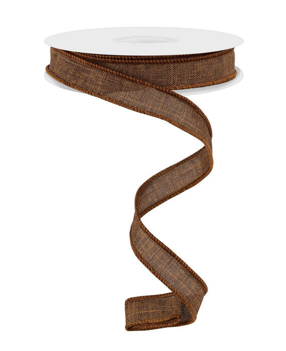 5/8"X10Yd Royal Burlap Brown RGE177804 - DecoExchange®