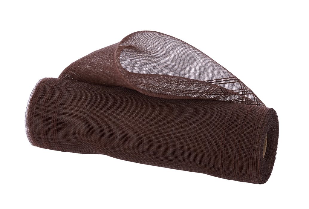 10.25"X10Yd Fine Weave Border Stripe Chocolate RY500731