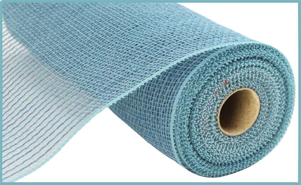 10.25"X10Yd Faux Jute/Pp Stripe Smoke Blue RY8312AH