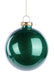 120Mm Dia Lacquer Look Glitter Ball Orn Emerald Green XH966606 - DecoExchange®
