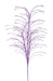 35"L Glttr/Hex Glttr Fishline Spray Lavender/White XS1441Y3 - DecoExchange®