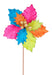 9"Dia Pressed Velvet Poinsettia/18" Stem Fiesta XS4097 - DecoExchange®
