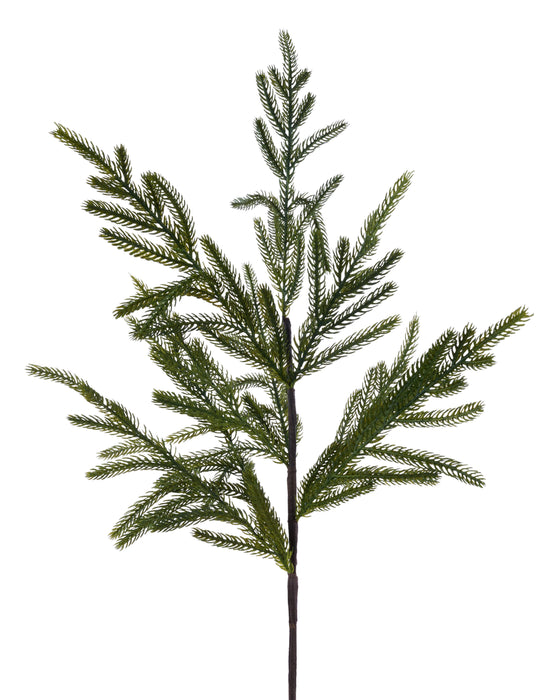29"L Soft Tip Norfolk Pine Spray Tt Green XV7696