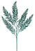 27"L Glitter Fern Spray Hunter Green XX971712 - DecoExchange®