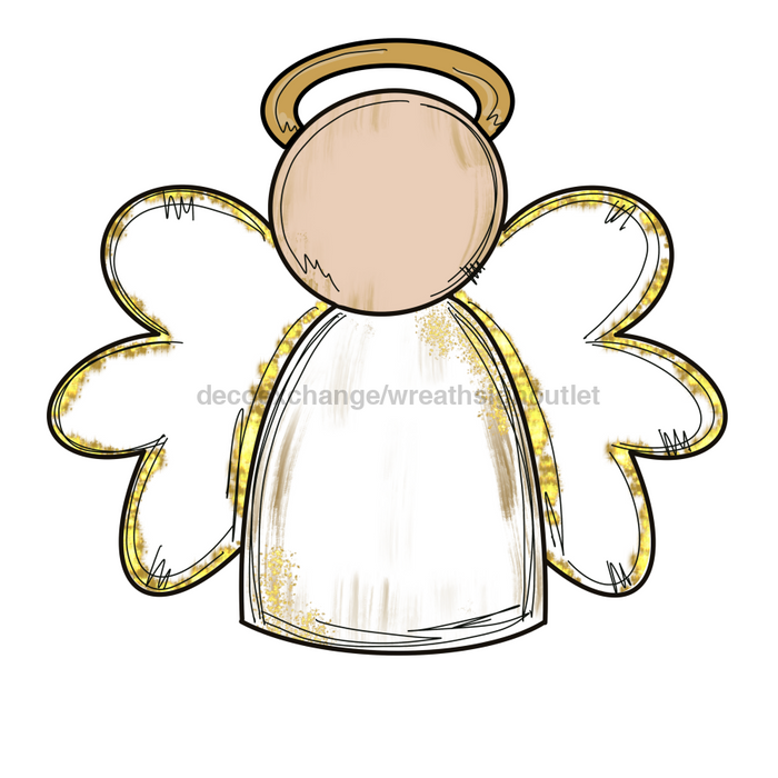 Angel Door Hanger Mj-W-00006 22’ Wood