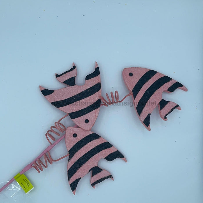 Angel Fish Spray X 3 H28 63107PK - DecoExchange