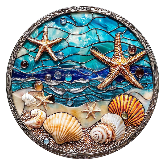 Beach Sign, DCO-102707-D, Sign For Wreath, 18" Door Hanger