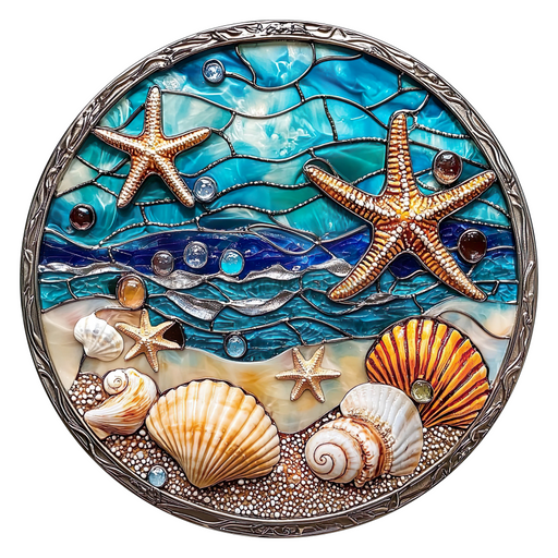 Beach Sign, DCO-102707, Sign For Wreath, 10" Metal Sign