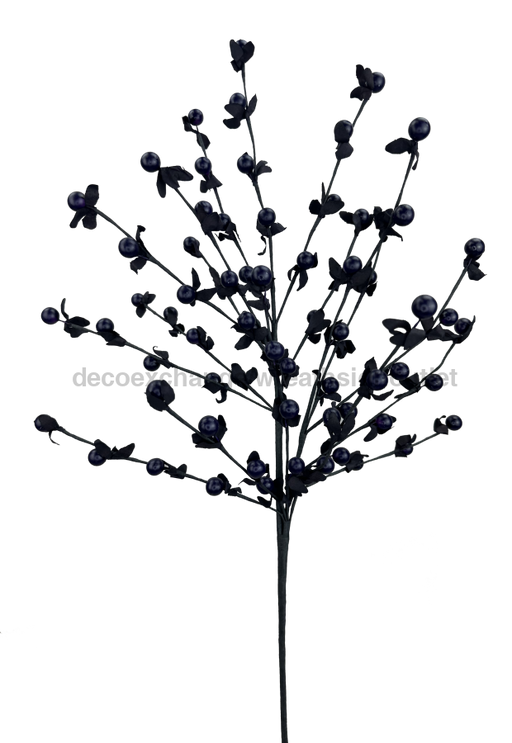 Berry Lvs Spray 25’’ 57205DKPU Greenery