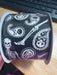 Blk Stn/Wht Skull Paisley 2.5’’X10Y 51513-40-21 Ribbon