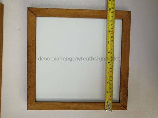 Blank 10x10 Wooden Frame - DecoExchange®