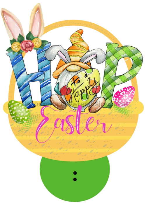 Bow Backer Easter Wood Sign Bb-W-0046 13 Wreath